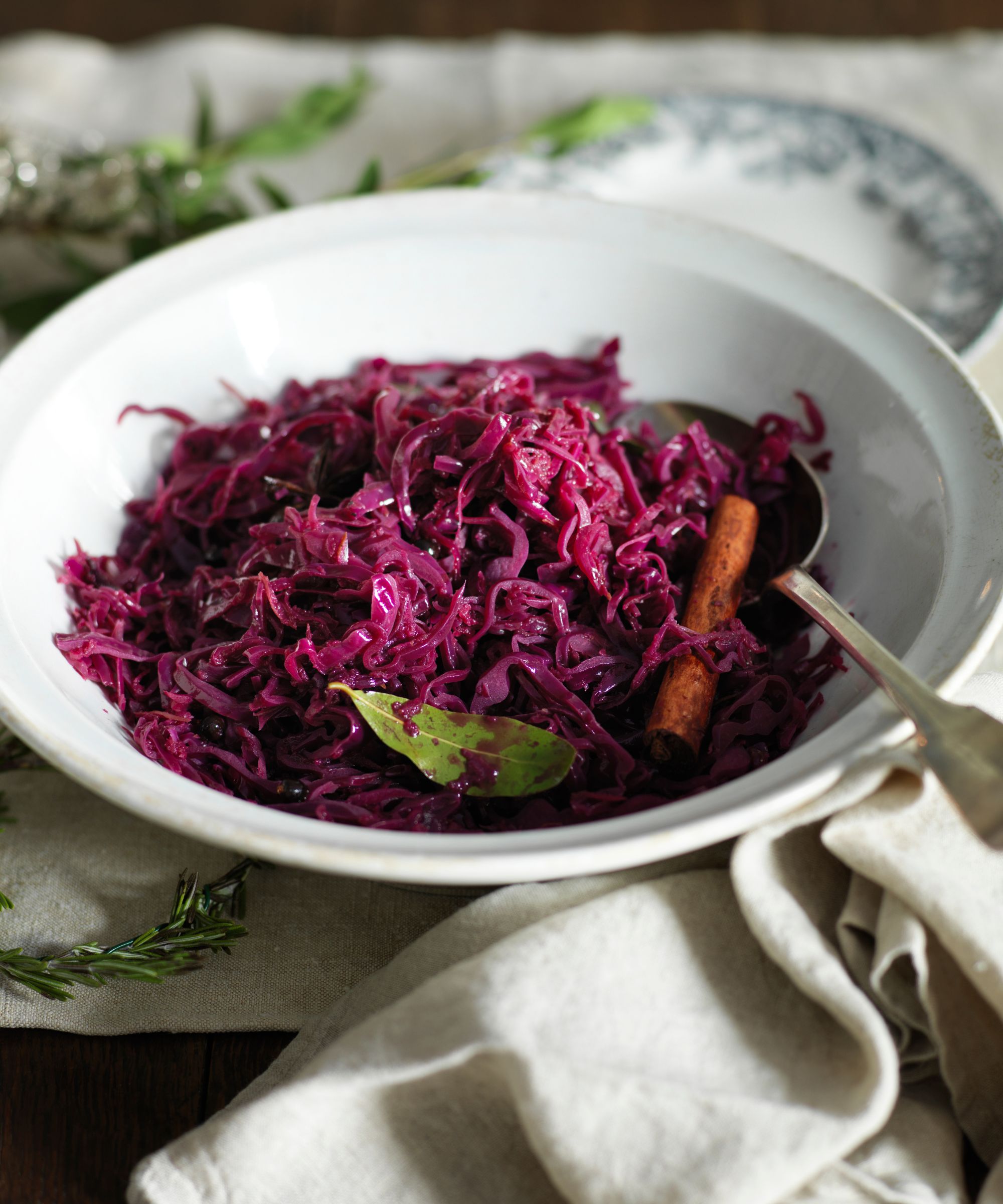 Bowl of red cabbage