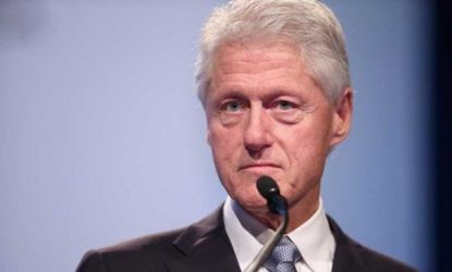 Bill Clinton delivers the closing remarks at the International AIDS Conference in Washington, D.C., in July: On Wednesday night, he'll star at the Democratic National Convention in Charlotte.