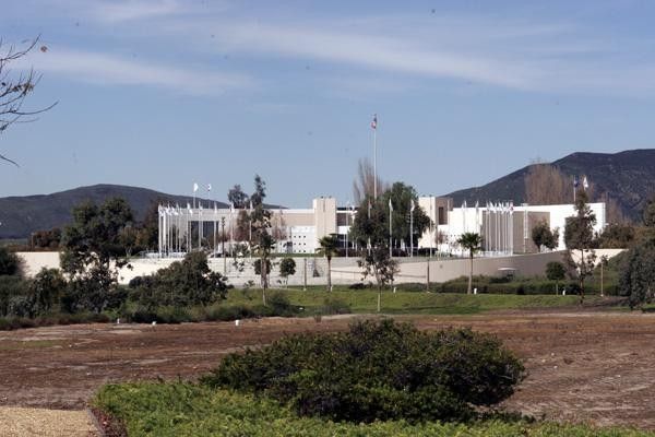 The visitor centre at the OTC