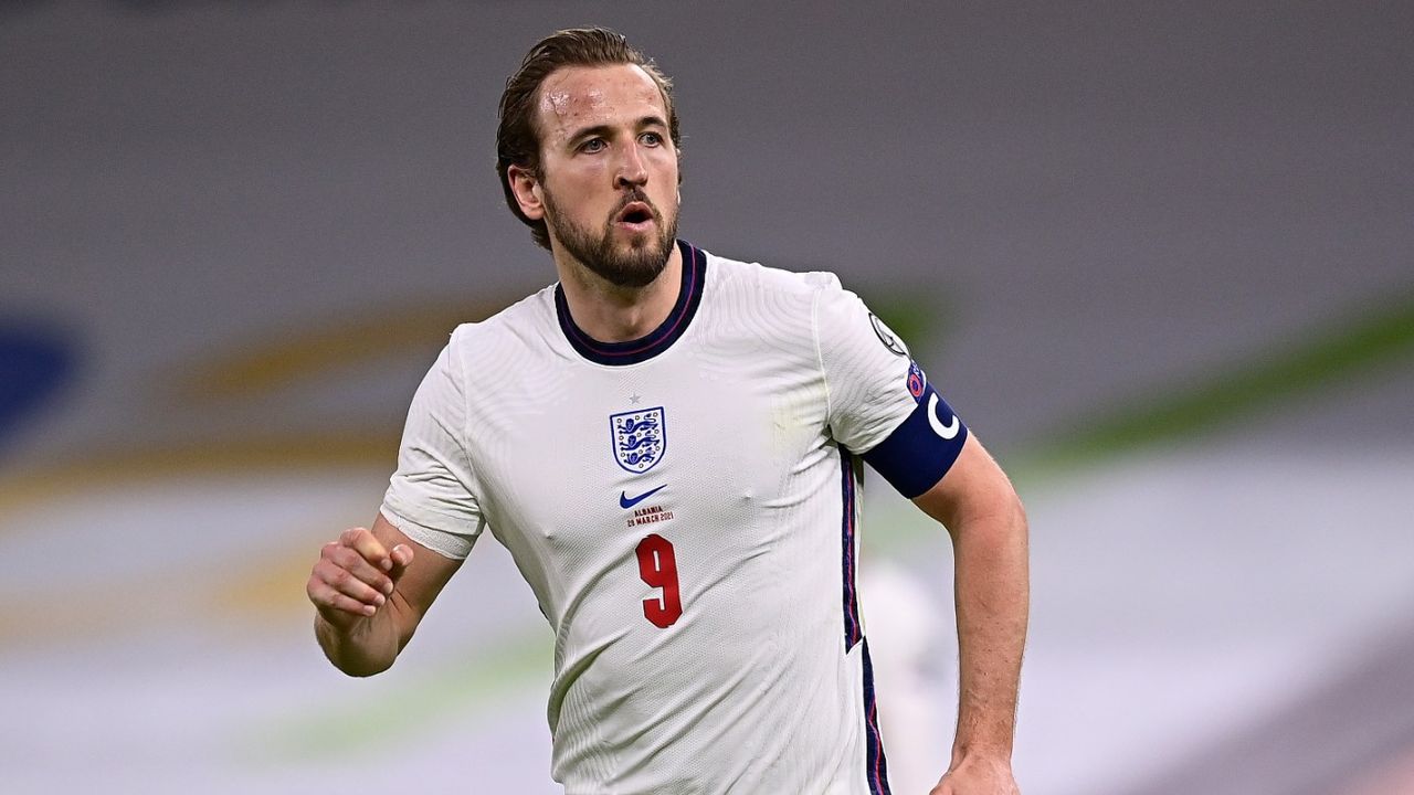 Tottenham striker Harry Kane is captain of the England team 