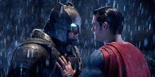 Ben Affleck and Henry Cavill in Batman v Superman: Dawn of Justice