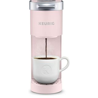 Keurig K-Mini pod coffee maker in pink 