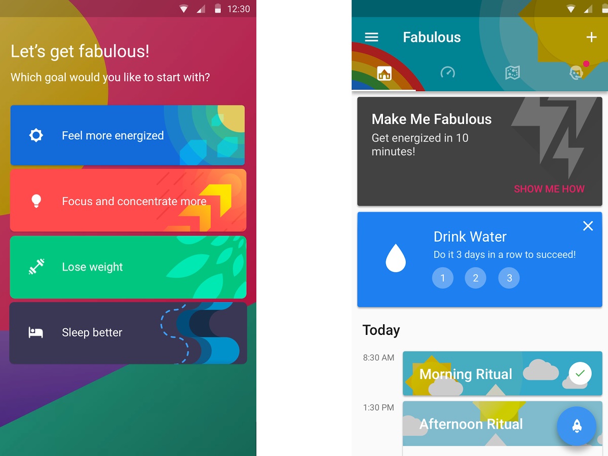 best android apps fabulous