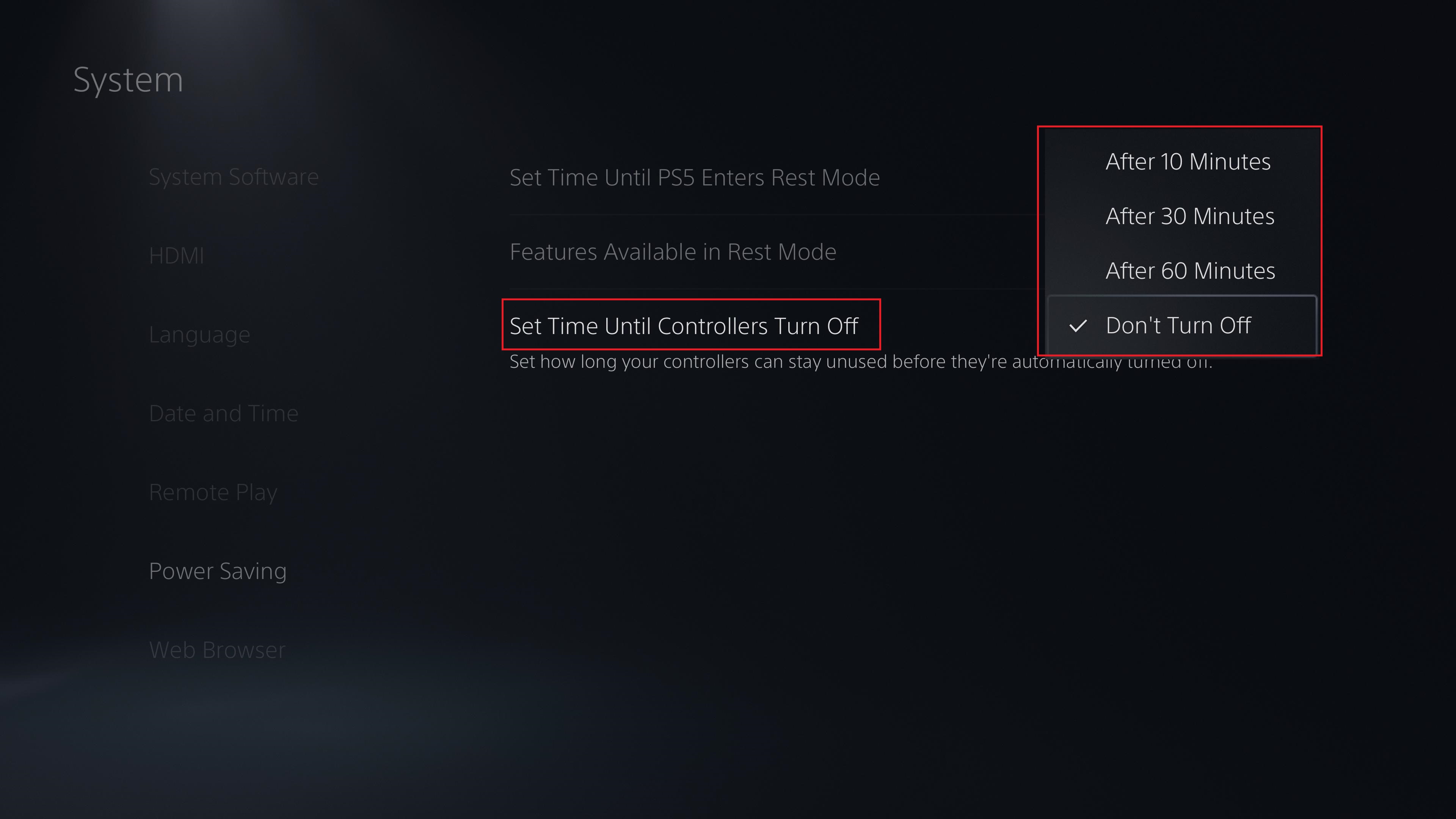 How to turn off PS5 controller — set time