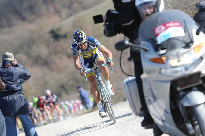 Juan Antonio Flecha (Vacansoleil-DCM) on the move
