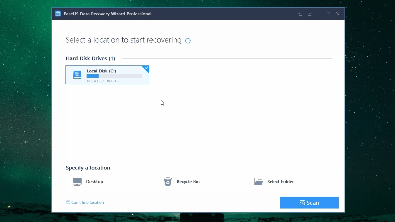 easeus data recovery wizard professional 12.8