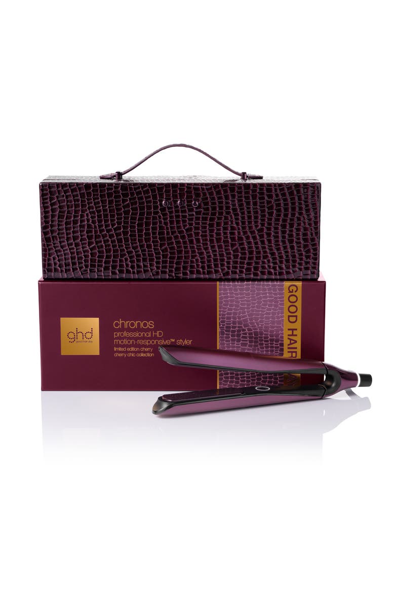Chronos Styler 1-Inch Flat Iron Gift Set in Cherry Chic