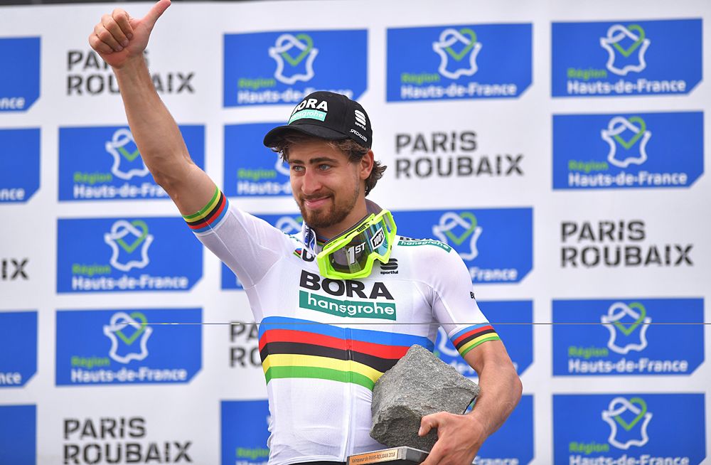 Peter Sagan (Bora-Hansgrohe) wins 2018 Paris-Roubaix