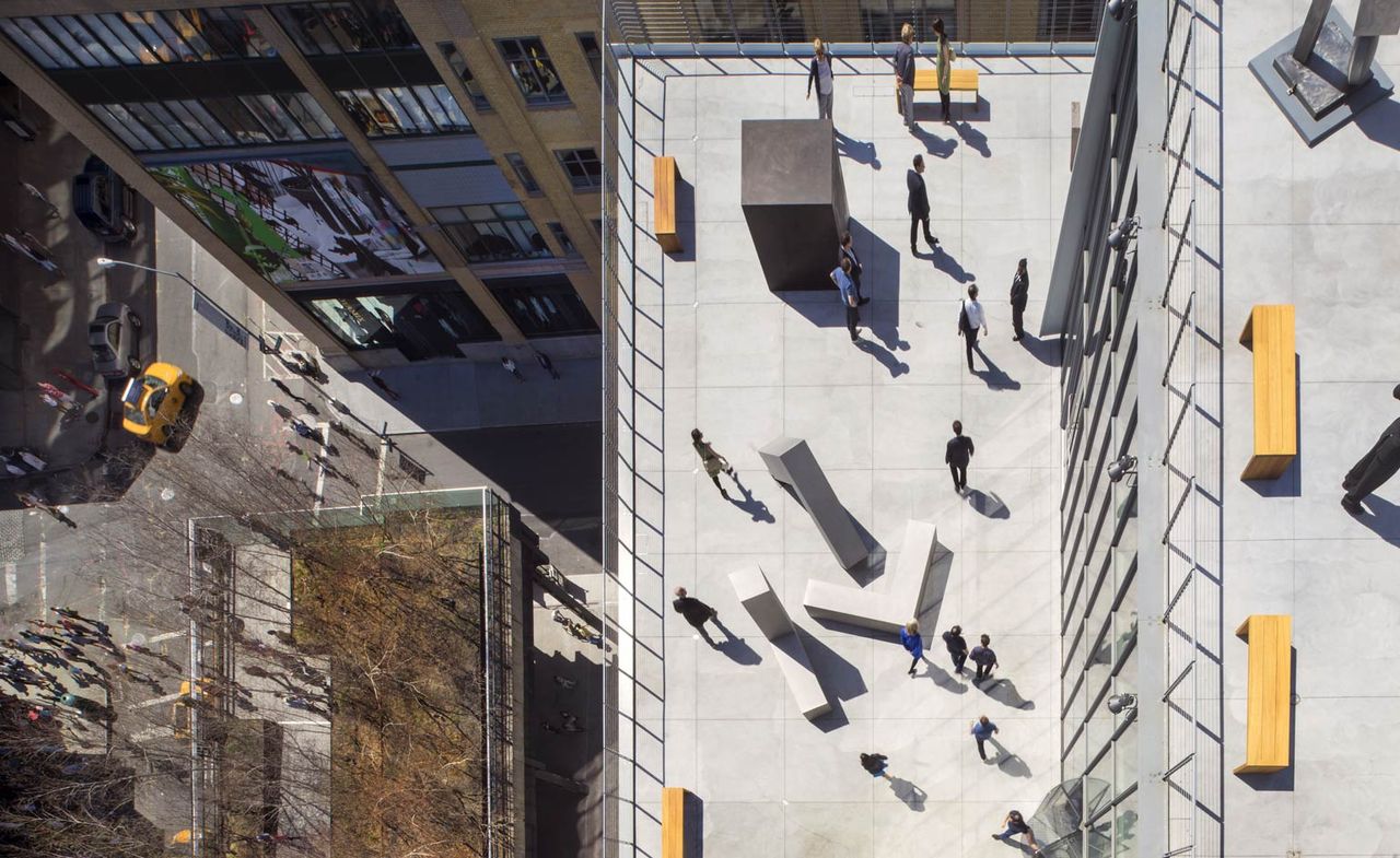 The Whitney delights visitors with balconies and outdoor staircases between levels