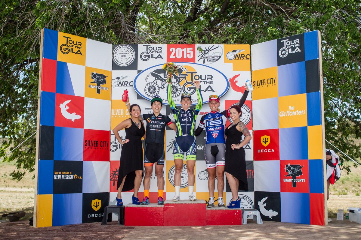 Todays top three for the women.