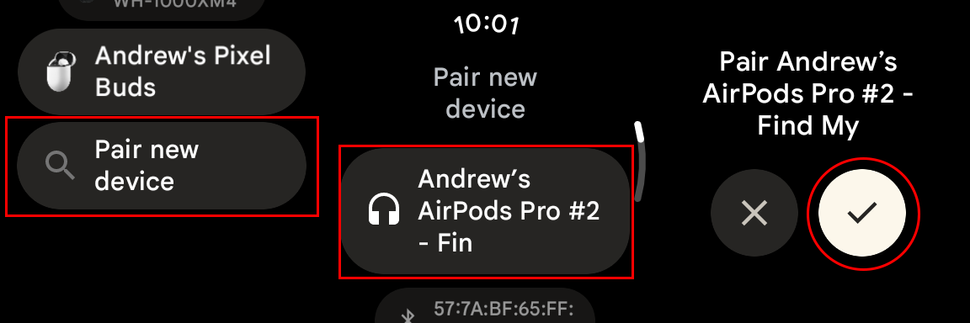 How to pair Bluetooth headphones with Pixel Watch | Android Central