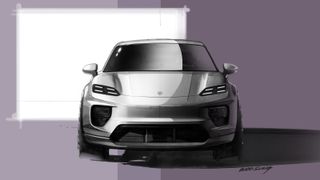 Porsche Macan design sketch, 2024