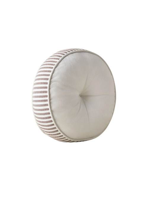 Littu Outdoor Striped Disc Pillow