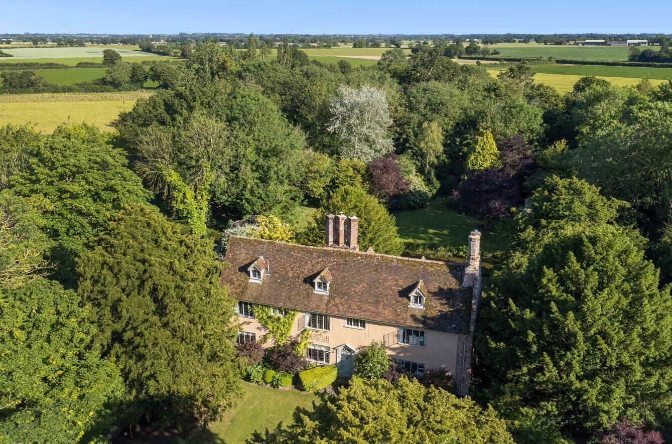 Hempnalls Hall in Cotton, near Stowmarket in Suffolk.