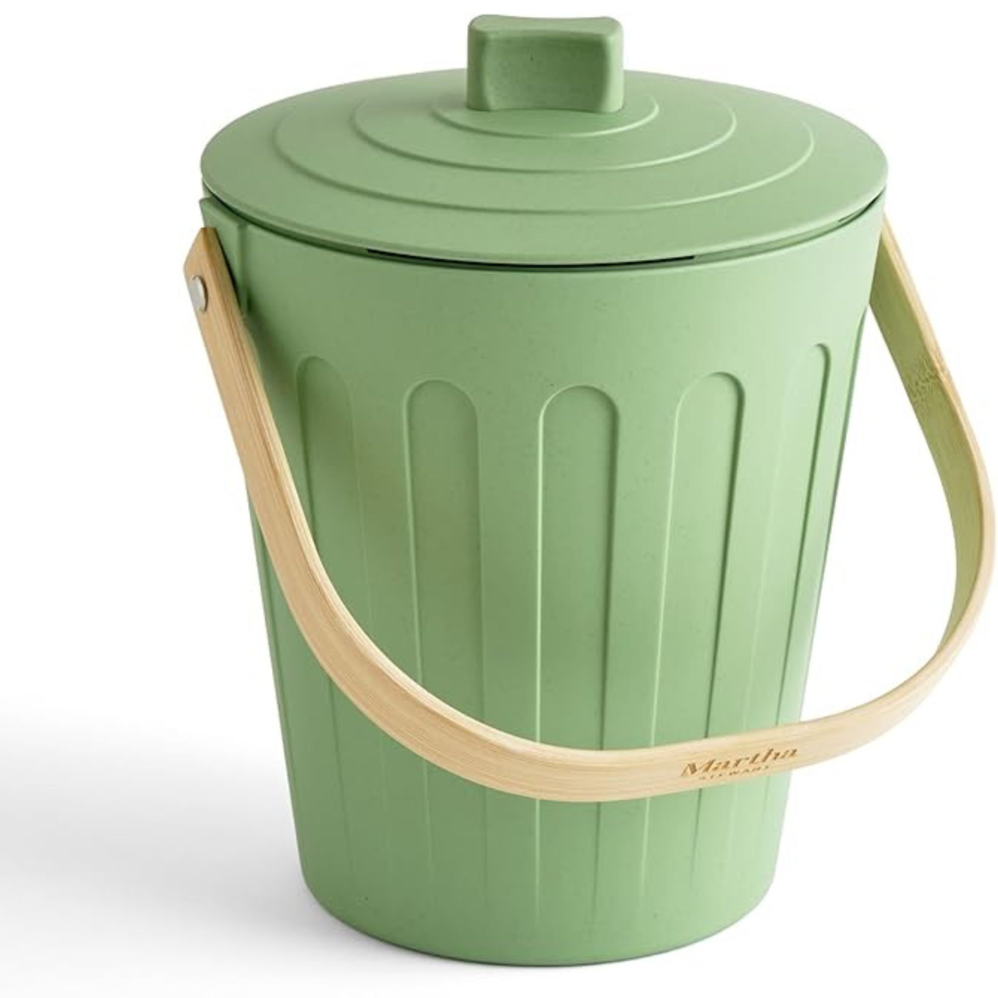Martha Stewart Indoor Compost Bin - Sage Green