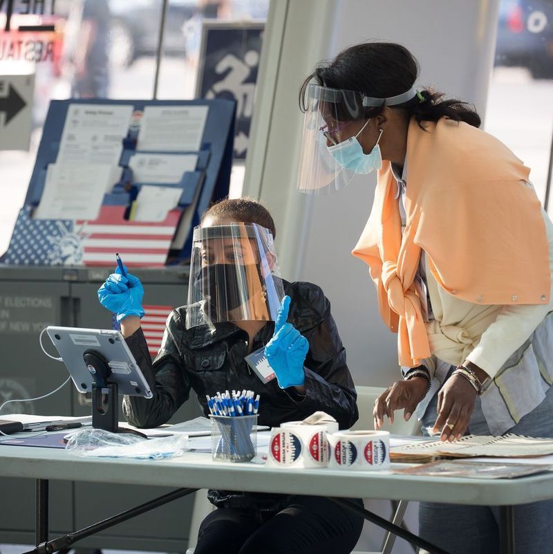 poll workers 2020