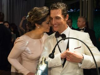 Matthew McConaughey Camila Alves Oscars