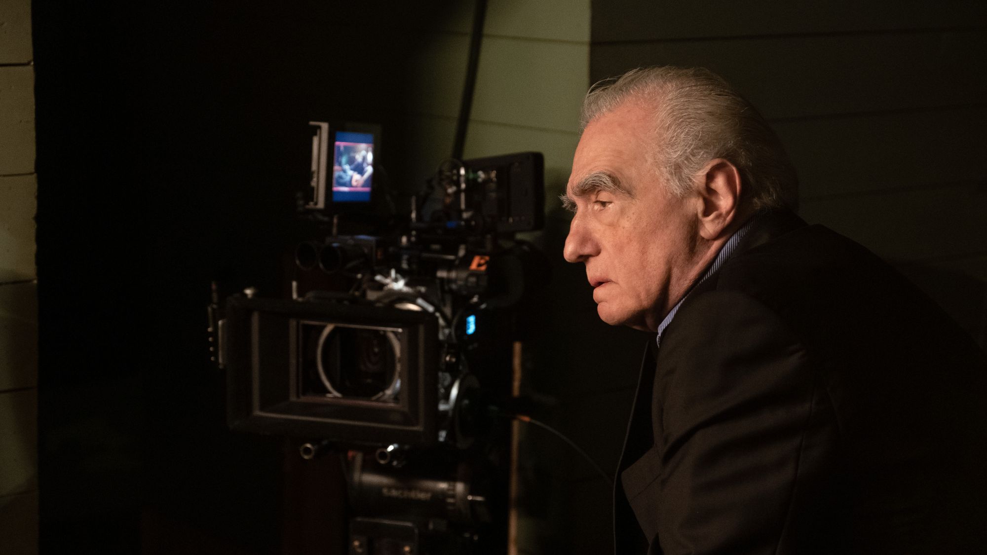 Martin Scorsese behind the camera
