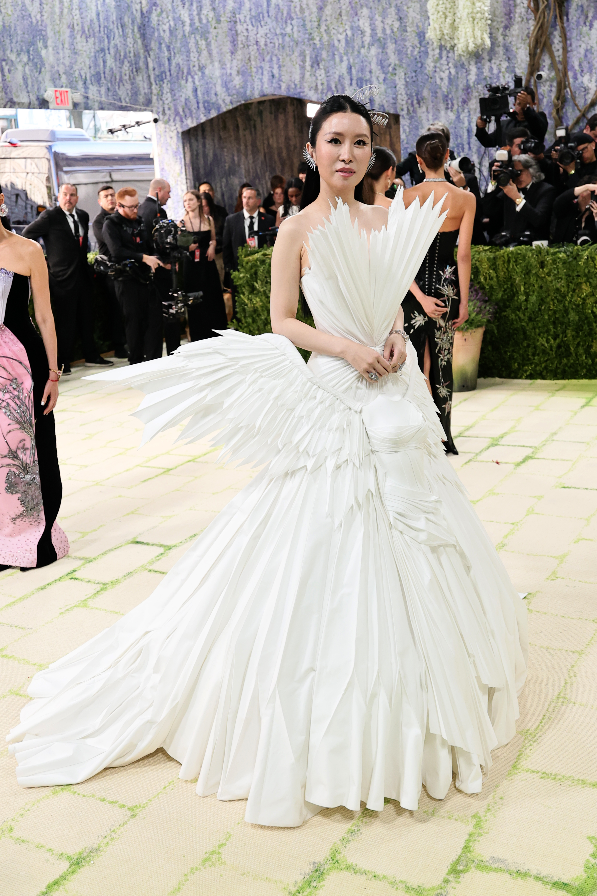 Yu-Chi Lyra Kuo attends the 2026 Met Gala celebrating "Costume Art" at the Metropolitan Museum of Art on May 04, 2026 in New York City. (Photo by Theo Wargo/FilmMagic)
