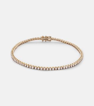 14kt Gold Tennis Bracelet With Diamonds