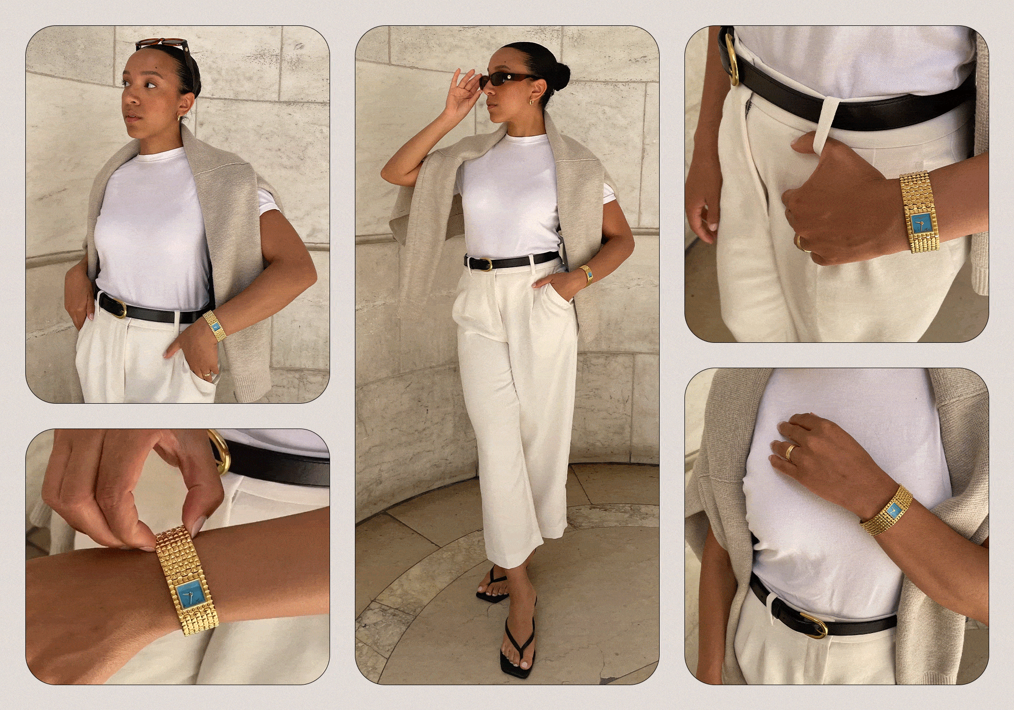 Influencer styling Frederique Constant Watch