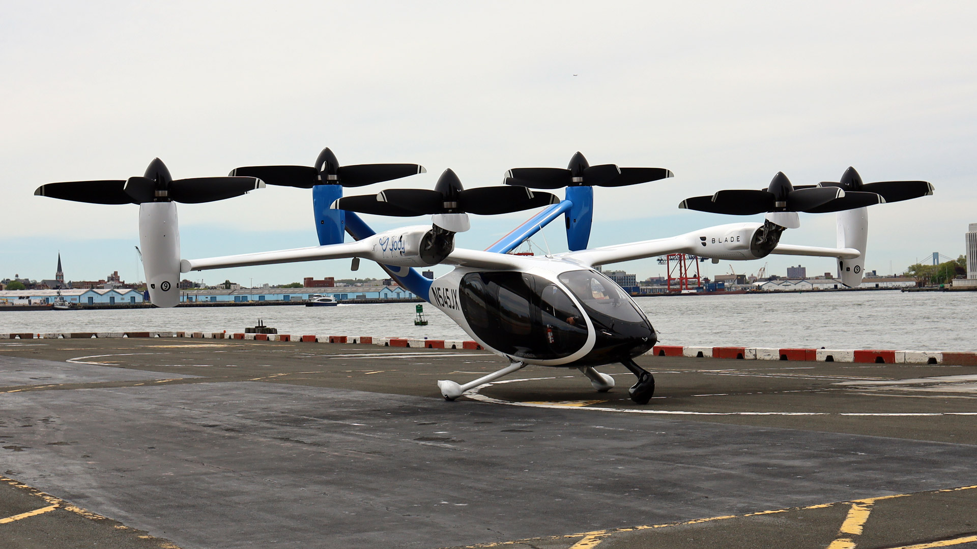 Joby EV Air Taxi test flight