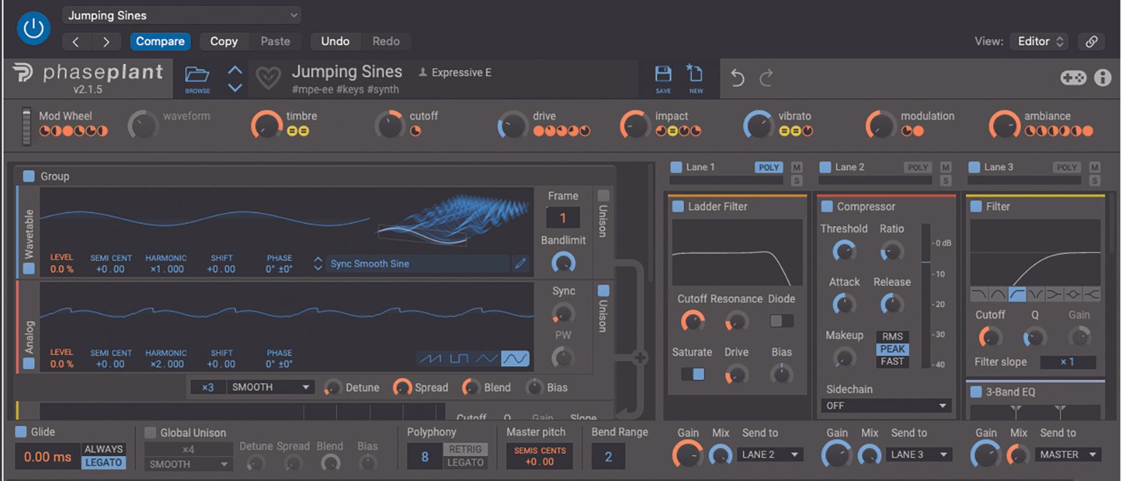 Kilohearts + Expressive E Phase Plant Expressive Suite review | MusicRadar