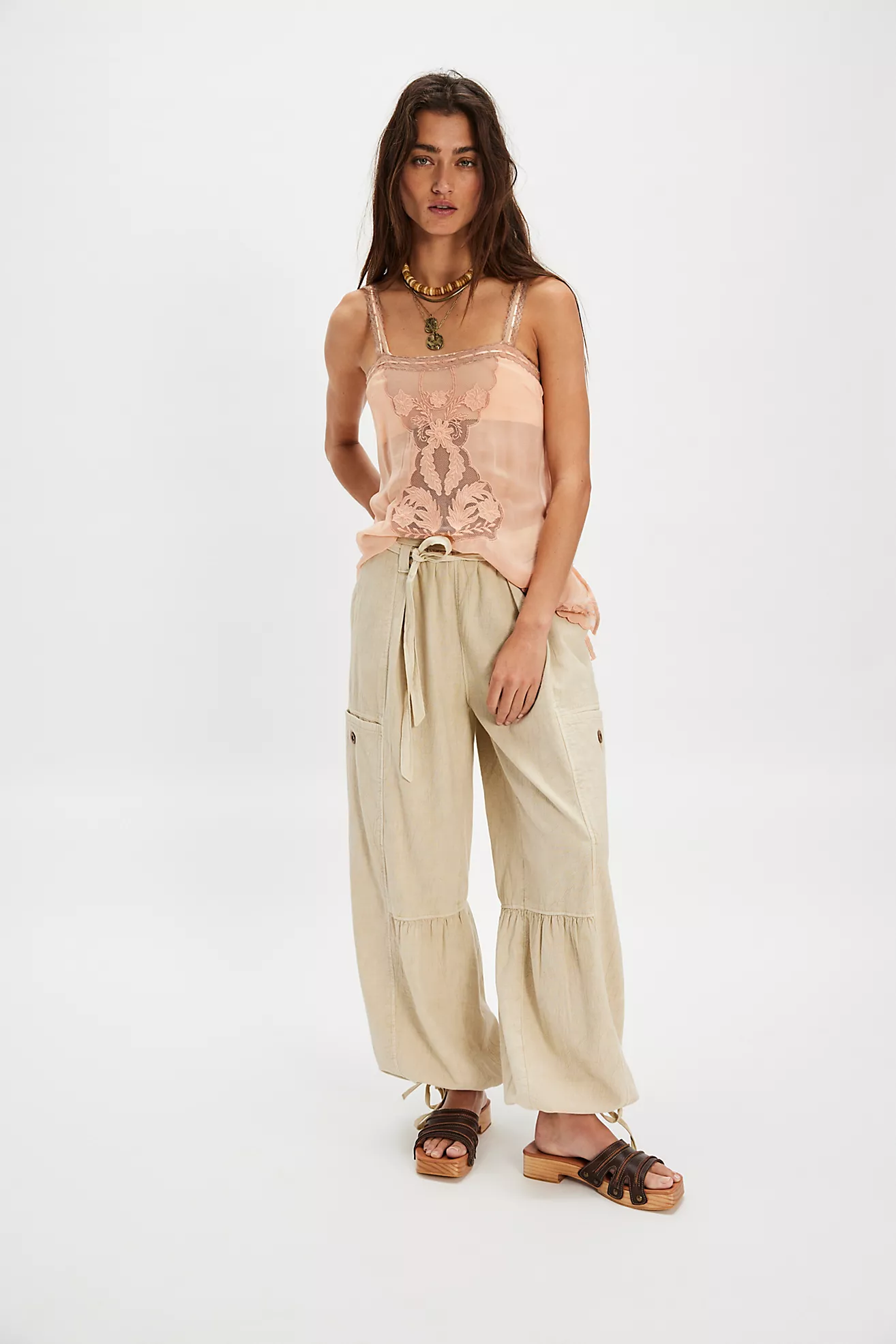 Costa Linen Solid Pants