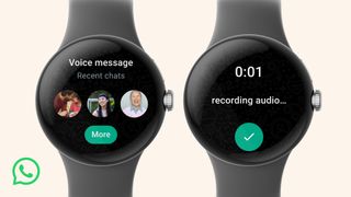 The new WhatsApp app for Wear OS 3