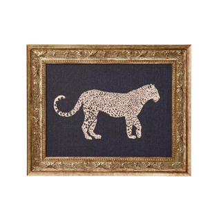 Framed art featuring a cheetah 