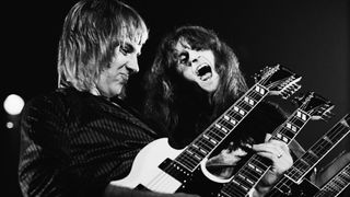 Alex Lifeson and Geddy Lee - GettyImages-133288968