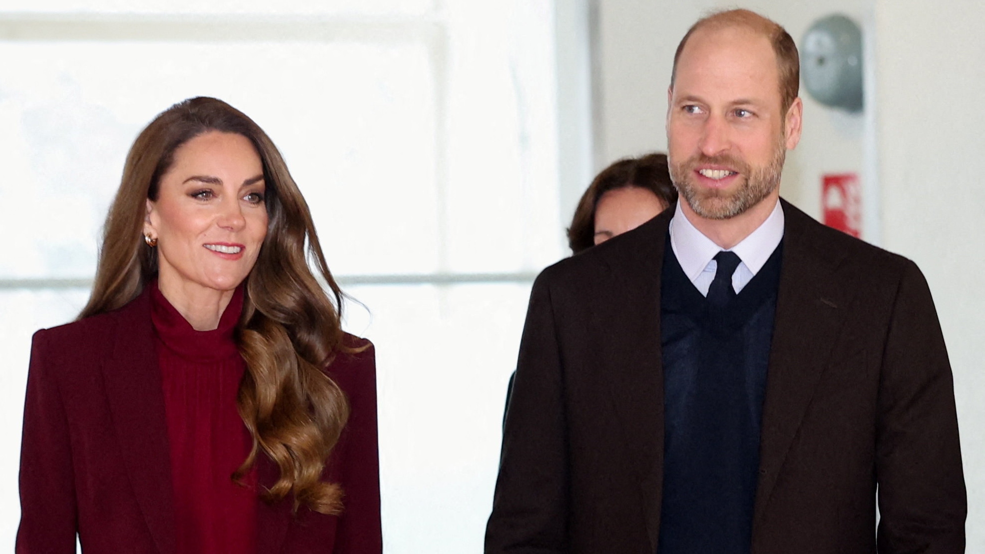 Prince William and Catherine, Princess of Wales pay a visit to Charing Cross Hospital in west London on January 8, 2026