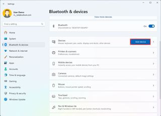 Bluetooth add device