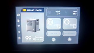 Mango Power E screen