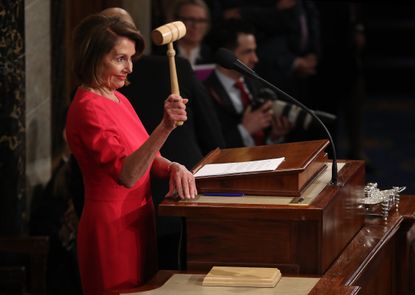 Nancy Pelosi takes the gavel