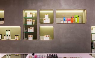 Display of Beauty Products