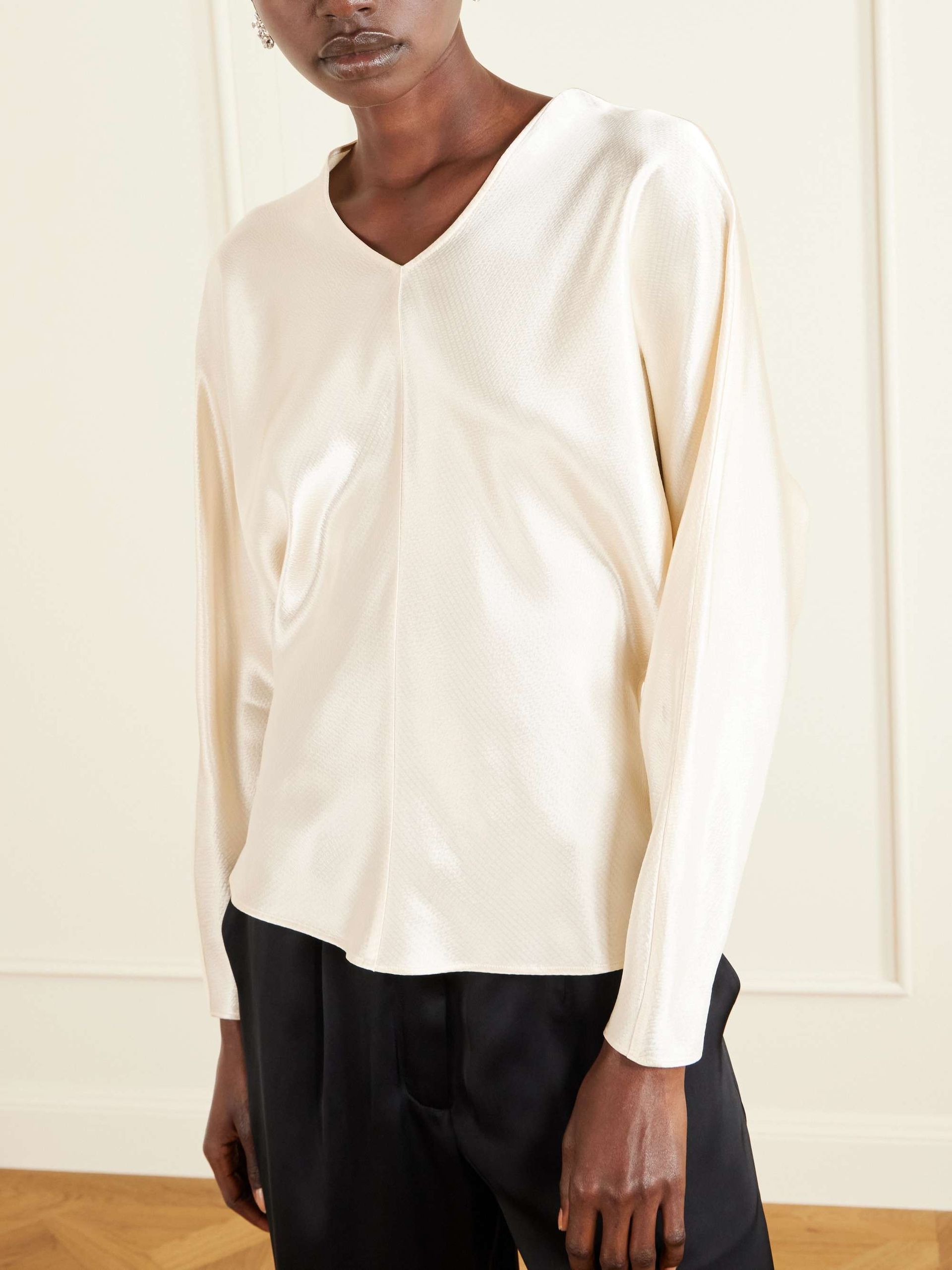 Gemma Satin Blouse