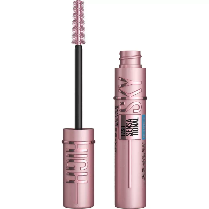 Maybelline Lash Sensational Sky High Lengthening Mascara - 803 Waterproof Browinish Black - 0.24 Fl Oz