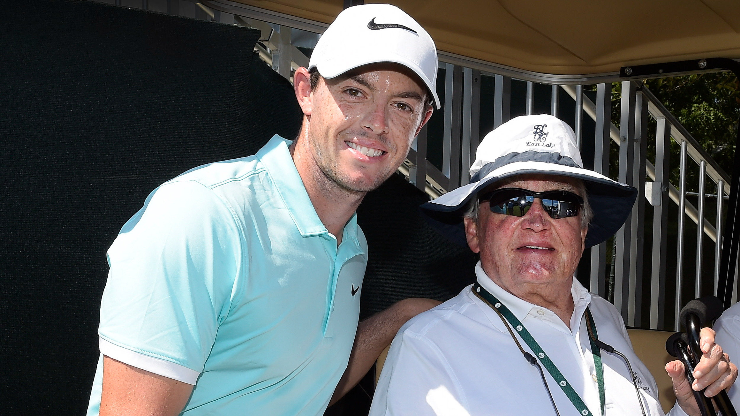Rory McIlroy and Tom Cousins