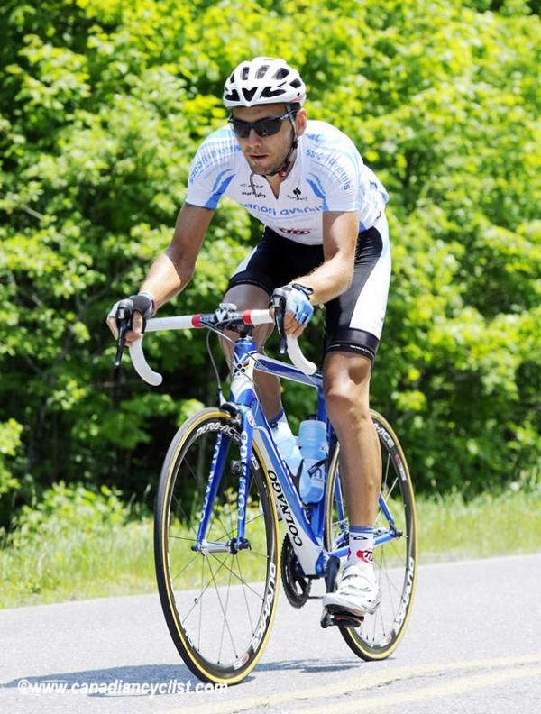 Alexey Schmidt (Team Type 1 sanofi-aventis) took the first KoM