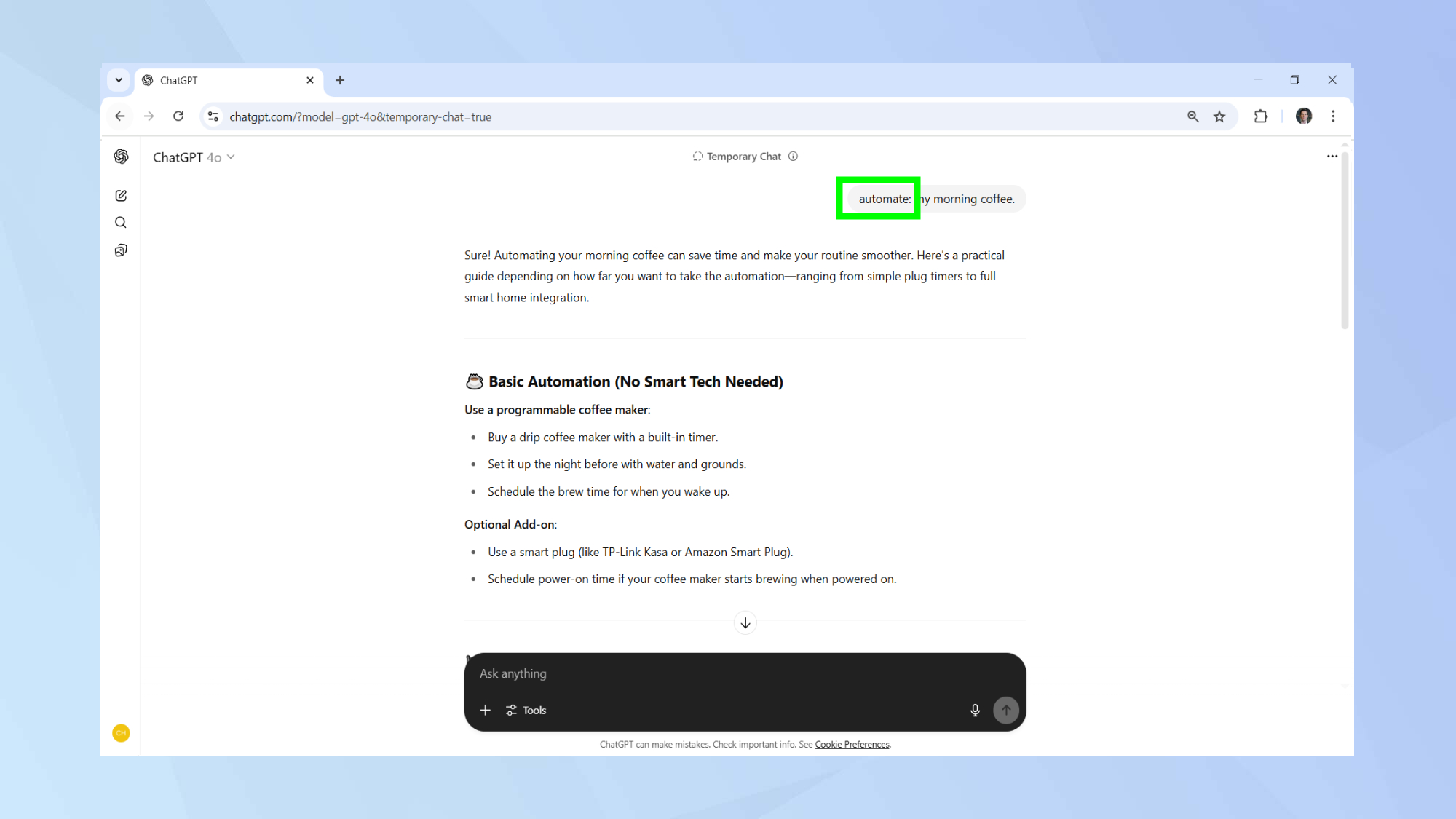 ChatGPT Automate
