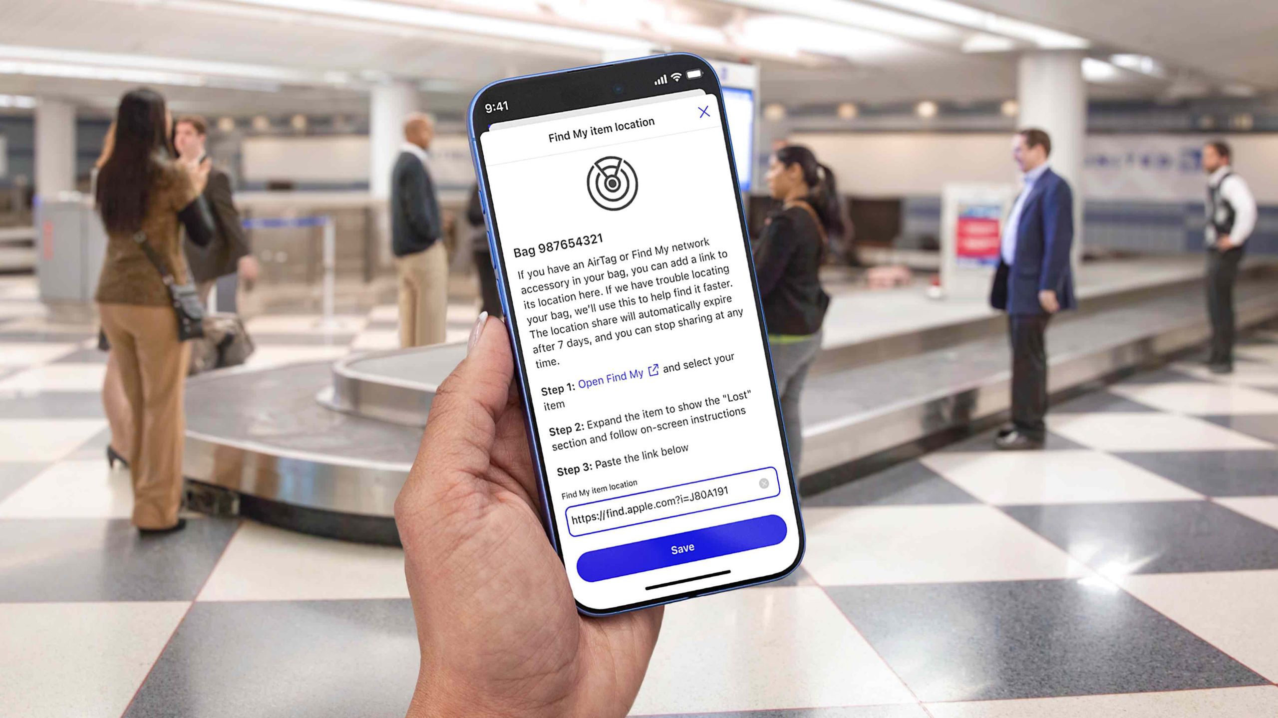 United Airlines and Apple AirTags are ready to help reunite you with