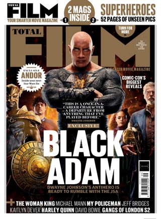 Total Film's Black Adam covers