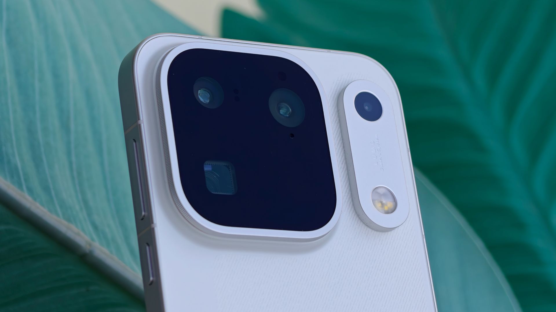 Closeup of the camera sensor of the Oppo Find X10 Pro Max