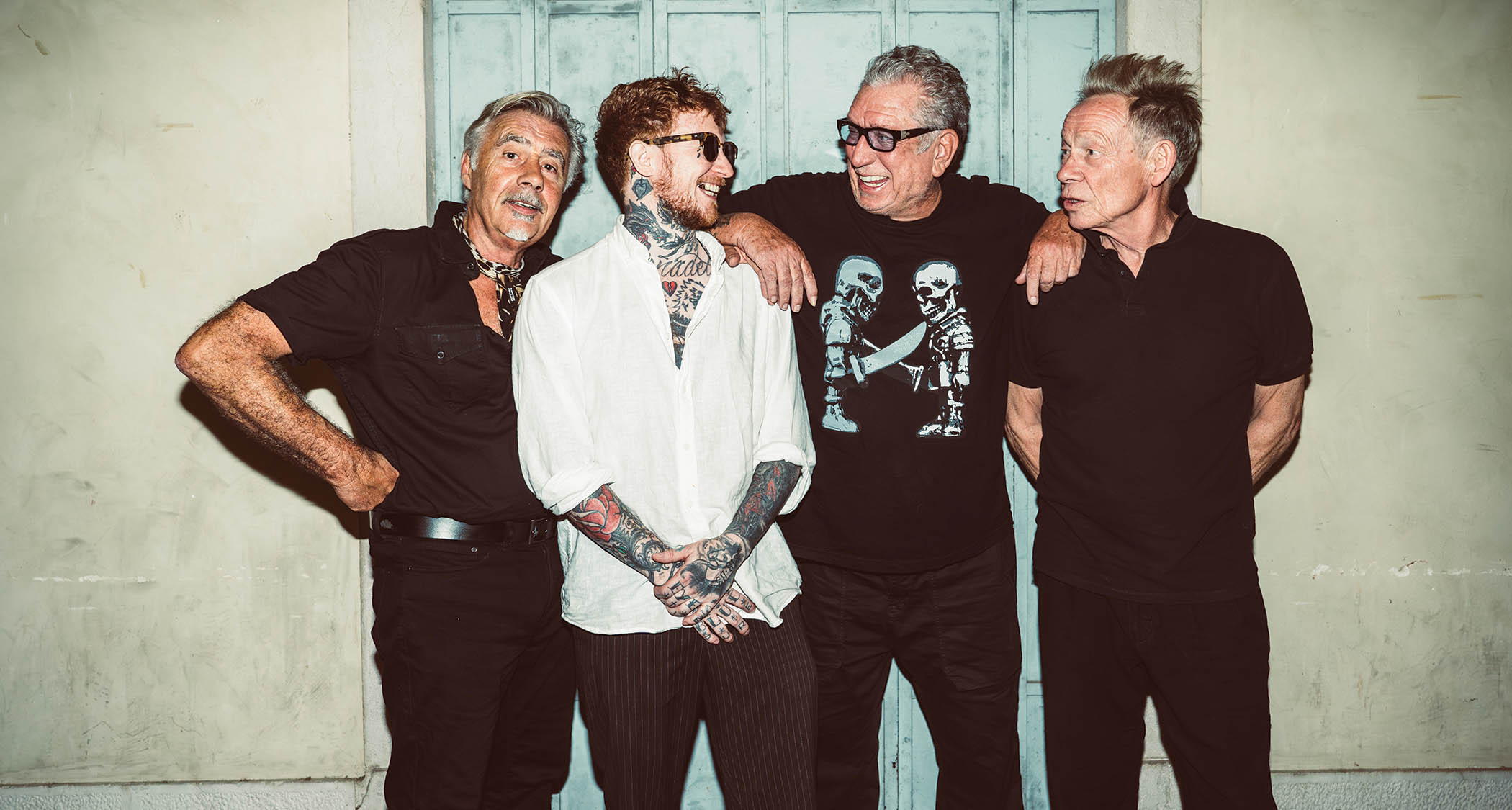 Sex Pistols circa 2025: [from left] Matlock, Carter, Jones and Cook; &quot;I just want to get through this tour and see where we stand at the end of this,&quot; Jones says.