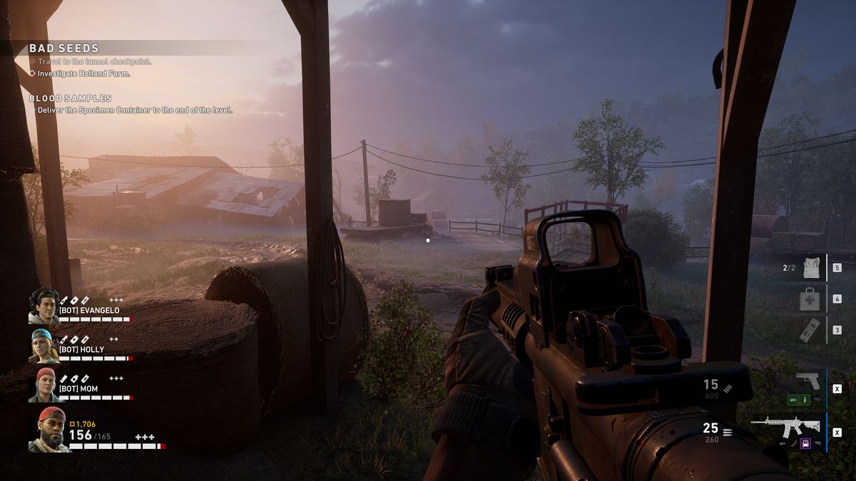 Back 4 Blood settings image quality comparison screenshots
