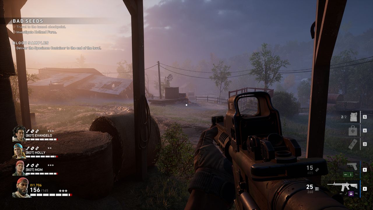 Back 4 Blood settings image quality comparison screenshots