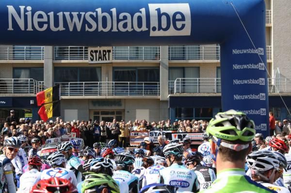 The startline in Middelkerke