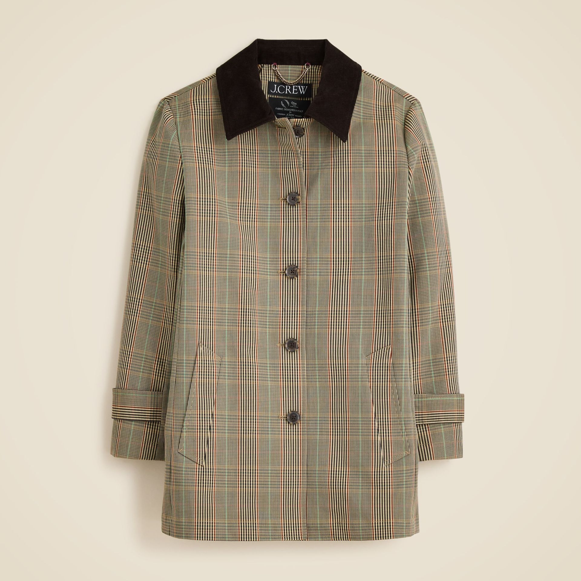 Barn Jacket™ in Plaid Double-Faced Cotton