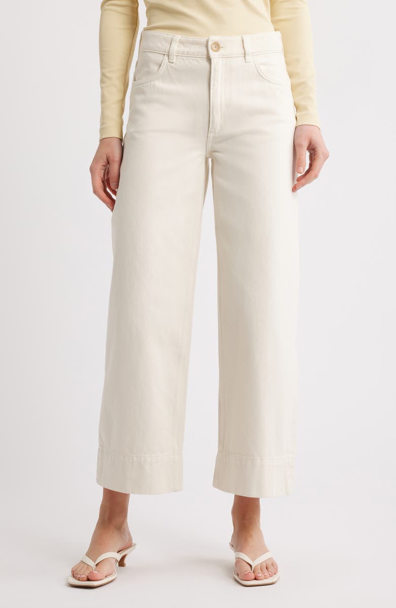 Straight Leg Ankle Jeans